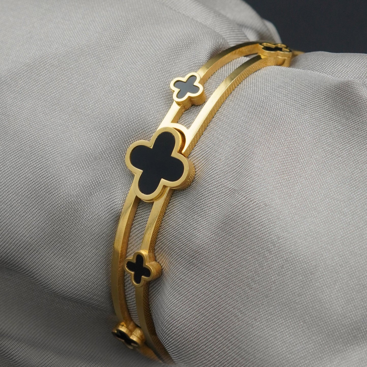 Black Clover Bangle