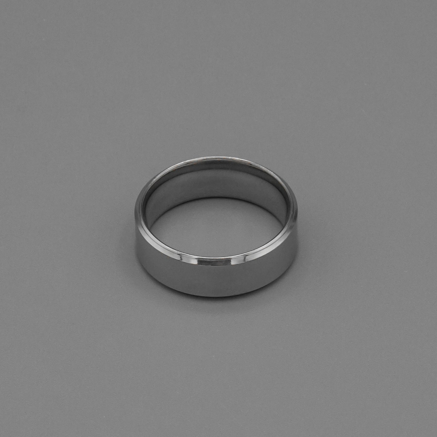 Stainless Steel Band Silver Ring