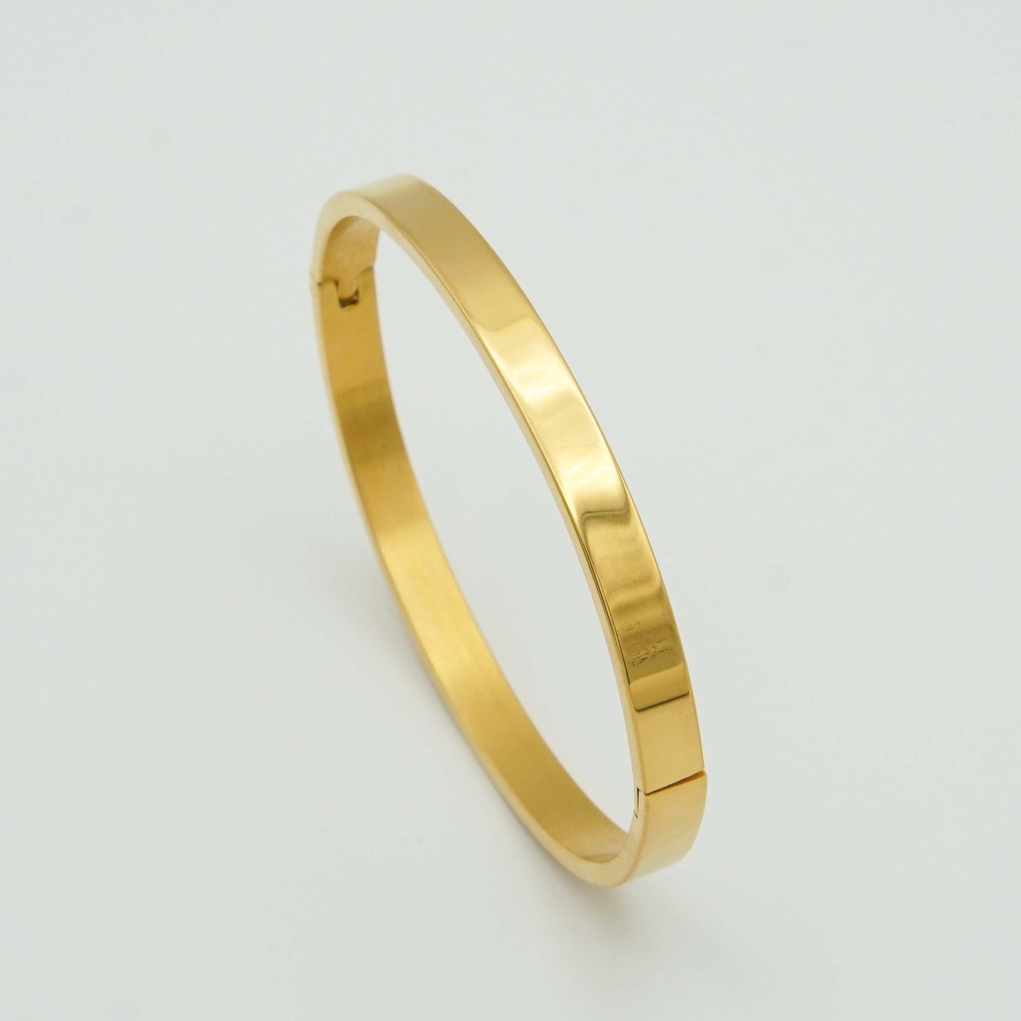 Elegant Gold & Silver Bangle Bracelet & Ring Bundle