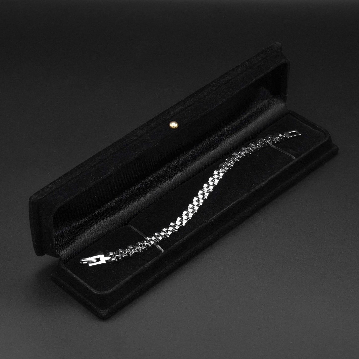 Jubilee Premium Silver Stainless Bracelet