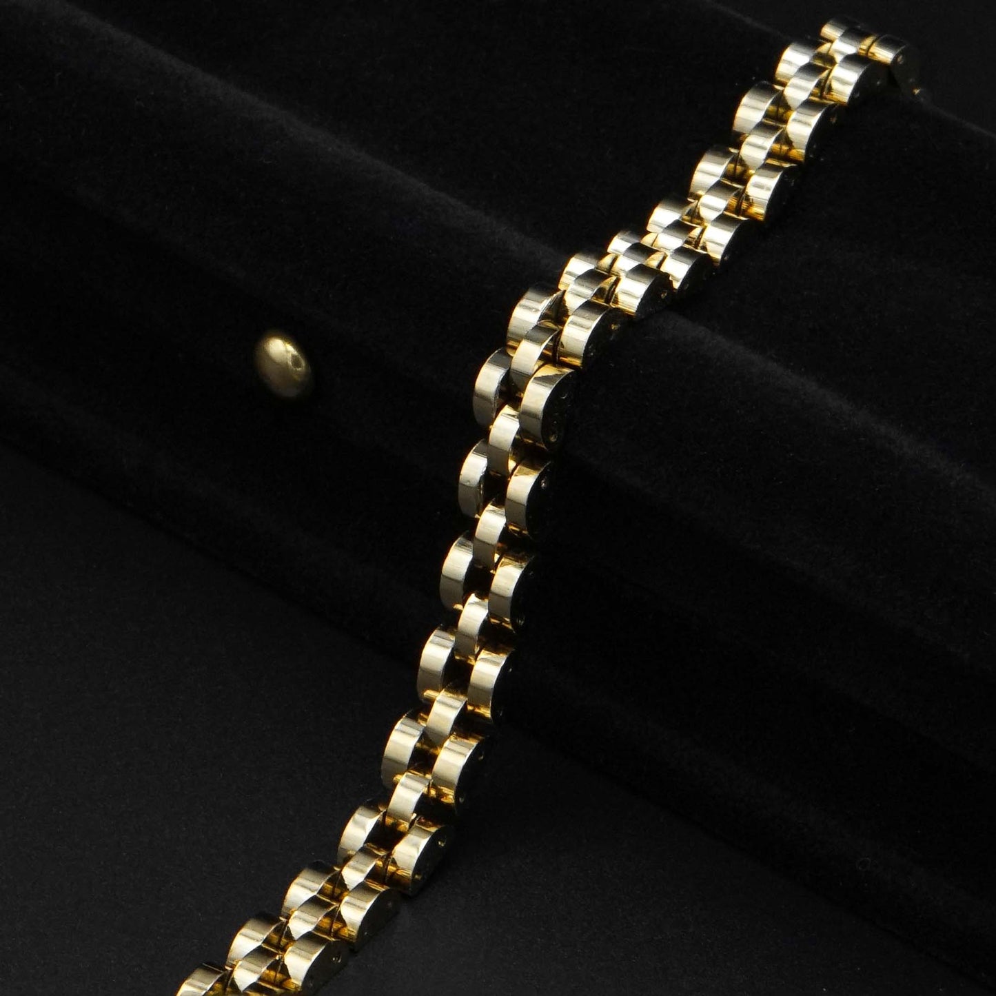 Jubilee Premium Gold Stainless Bracelet