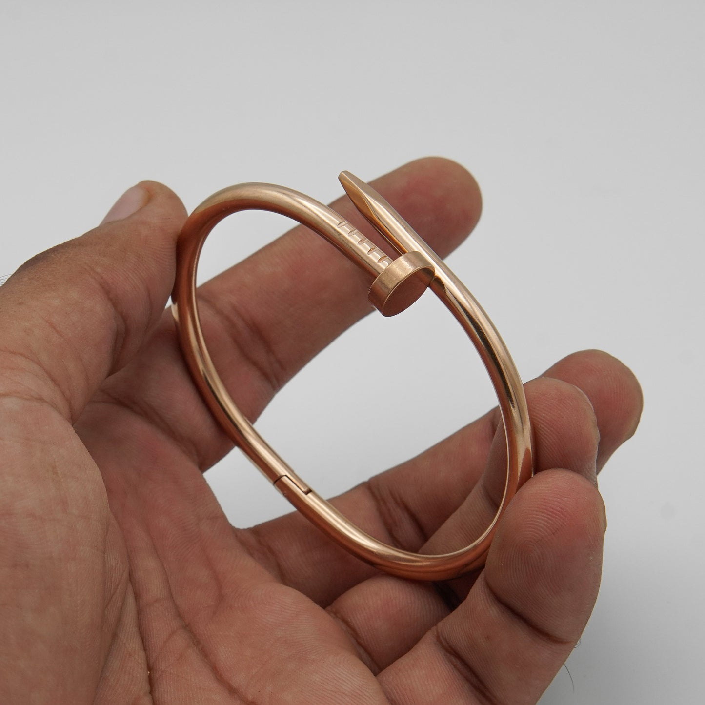 Nail Armlet Rose Gold Bangle