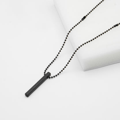 Black Bar Locket