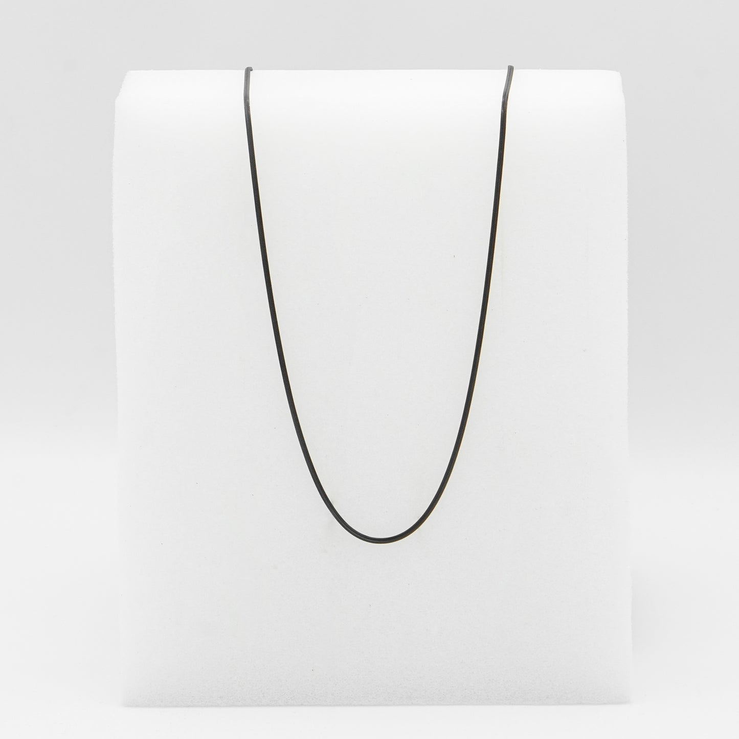 Black Snake Chain Necklace