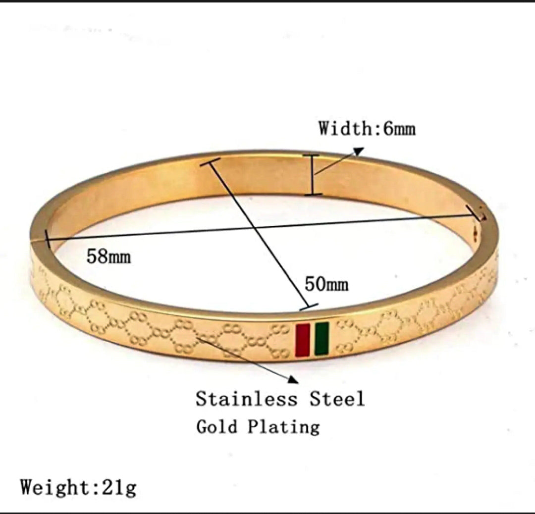 Elegant Gucci-Inspired Bracelet